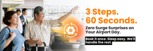 Book Your Airport Transfer in 3 Simple Steps 